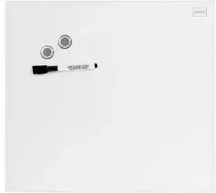 Дошка для презентацій Nobo Tablica suchoś.-magn. Diamond 45x45cm szklana biała