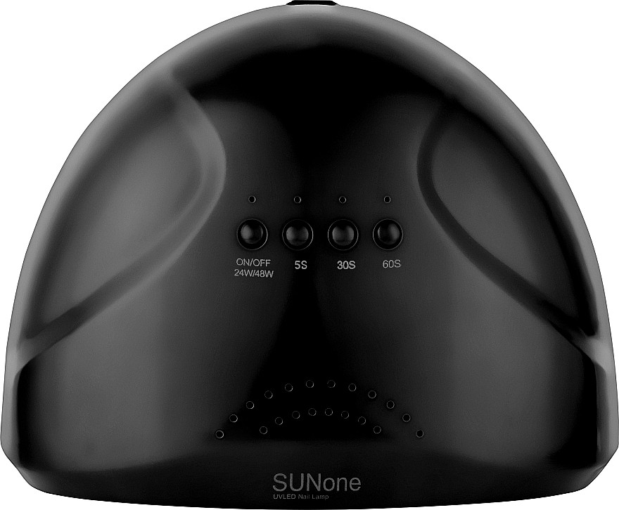 Лампа для манікюру SUN ONE LED/UV Black 48W , 1 шт (4820265222728)