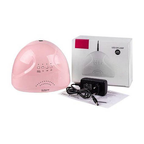 Лампа для манікюру SUN ONE LED/UV Pastel Pink 48W, 1 шт (4820265501182), фото 1