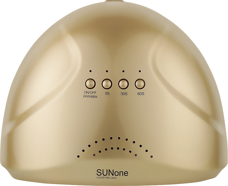 Лампа для манікюру SUN ONE LED/UV Gold 48W, 1 шт (4820265501205)