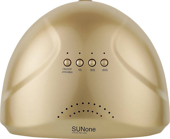 Лампа для манікюру SUN ONE LED/UV Gold 48W, 1 шт (4820265501205), фото 1