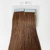 Натуральне Слов'янське Волосся на Стрічках 60 см 100 грам, Шоколад №05, фото 5