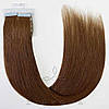 Натуральне Слов'янське Волосся на Стрічках 60 см 100 грам, Шоколад №05, фото 4