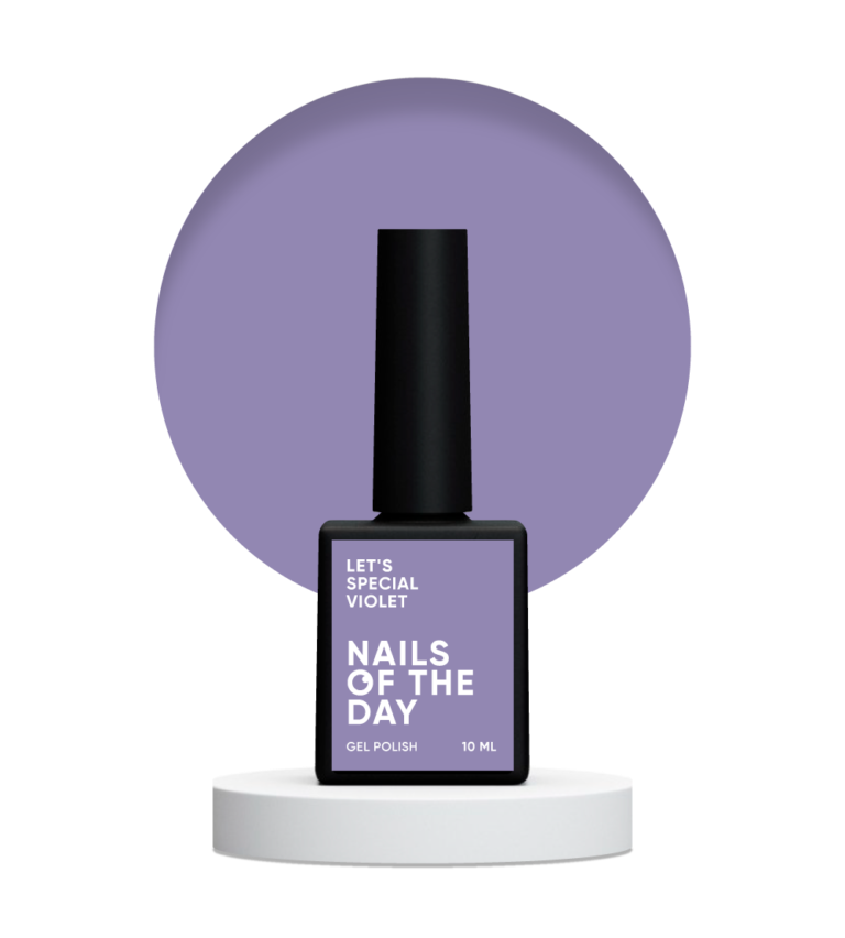 NAILSOFTHEDAY Let’s special Violet — бузковий гель–лак, 10 мл, фото 1
