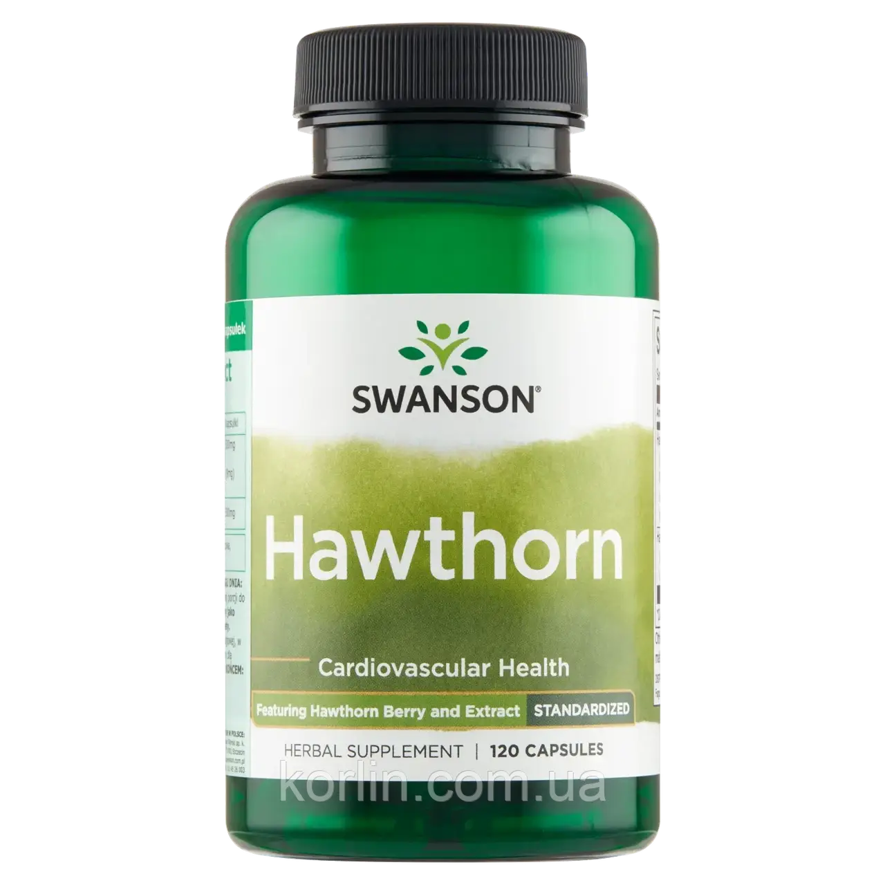 Глід Екстракт Боярниця 120 кап Swanson Hawthorn США Доставка з ЄС, фото 1