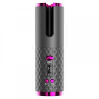 Плойка-стайлер для завивки волосся з USB Сірий