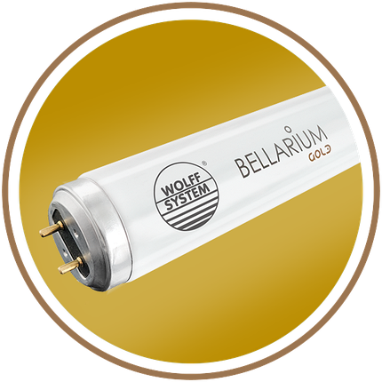 Лампа до солярія ультрафіолетова BELLARIUM X'TREME ULTRALUX GOLD R 180W 1.9M, фото 1