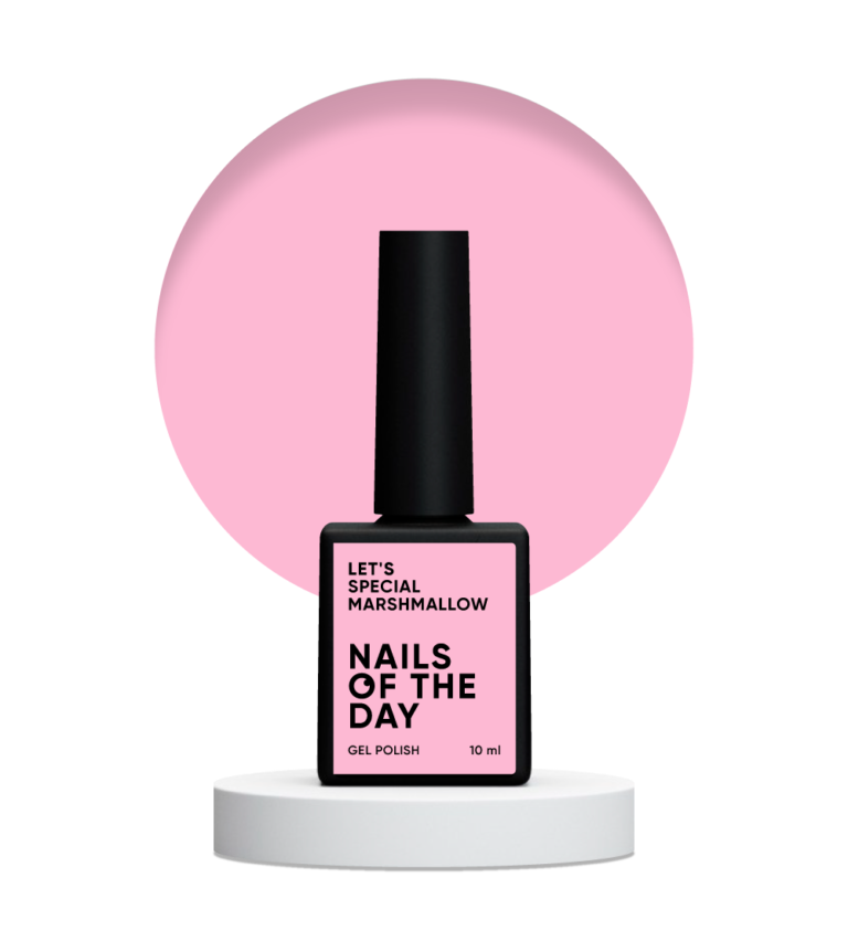 NAILSOFTHEDAY Let’s special Marshmallow — ніжно-рожевий гель–лак, 10 мл, фото 1