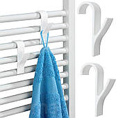 2x ванна кімната гачок для радіатора та нагрівача у ванній кімнаті