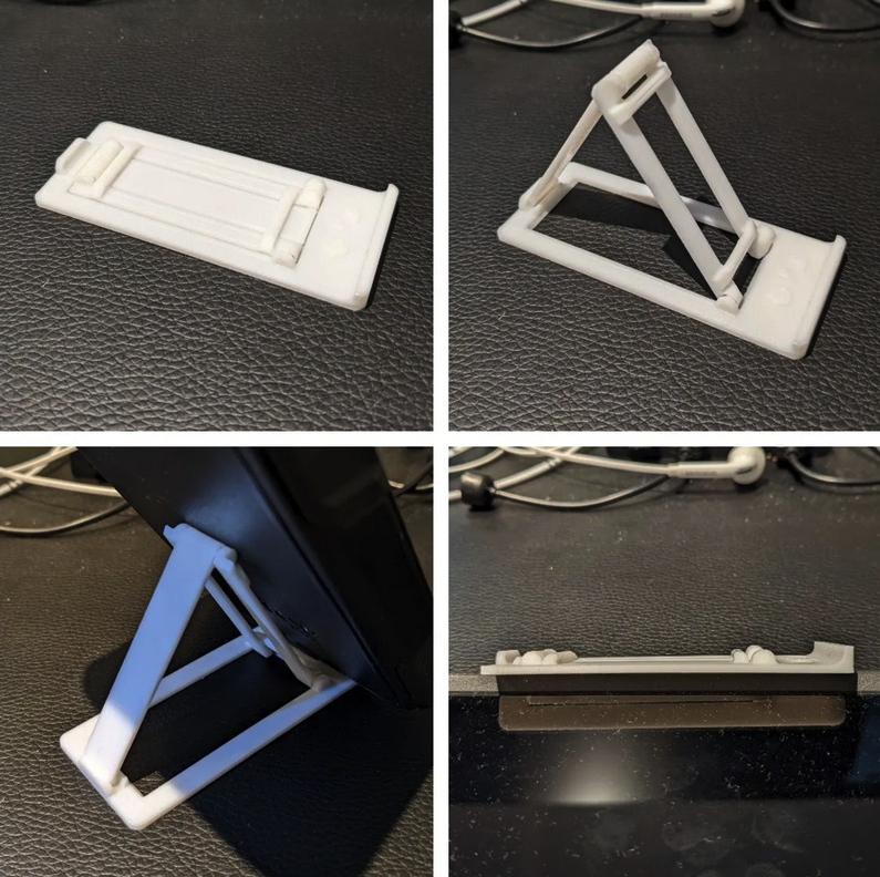 Підставка, тримач для телефону, планшету надрукована на 3д принтері, фото 1