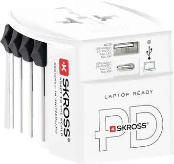 Електроустаткування Skross Adapter Podróżny 1302975 Muv Ac45Pd Muvac45Pd