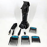 Тример для бороди від батарейок VGR Hair Clipper V-653 Voyager, Бритва тример TF-647 для чоловіків, фото 6