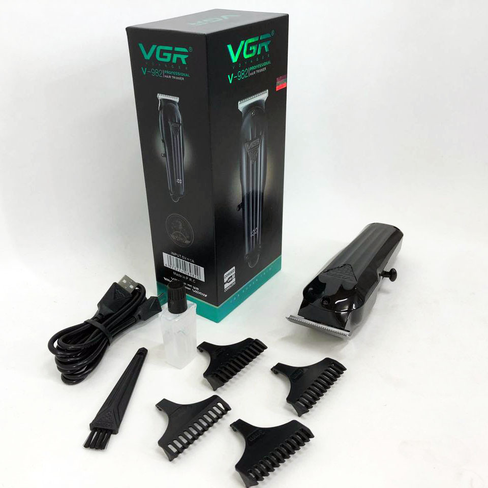 Підстригальна машинка VGR V-982, Тример для вусів, Машинка для стрижки для дому, NV-112 Машинка