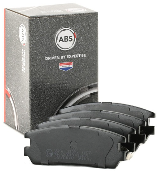 Задні колодки Фронтера A, Фронтера Б, Монтерей А, Монтерей Б, Трупер 2 (1605019) ABS 36794, фото 1