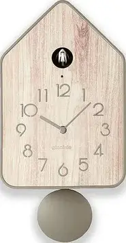 Годинник Guzzini Zegar Z Kukułką Home Qq-Up Taupe