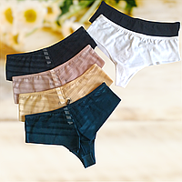 Трусики бразиліано Acousma з сіточкою бразиліано 1 шт Розміри M L XL XXL