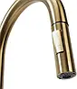 Кухонний змішувач Rea Fresh Szczotkowane Złoto REAB9148, фото 5