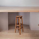 Високий Барний Стілець ПАБ Табурет Комфорт з Дерева Вільха 85 см Для Барної стійки, Кав'ярні або на Балкон, фото 2