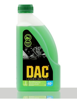 Антифриз (охолоджувальна рідина) DAC antifreeze Heavy duty 1l (green)