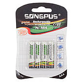 4шт. bateria akumulatorki aaa r3 up to 2700mah 2005