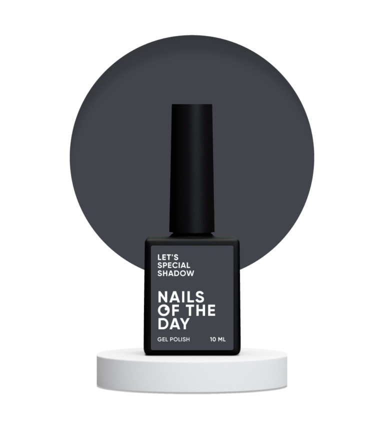 NAILSOFTHEDAY Let’s special Shadow — світло–сірий гель–лак, 10 мл, фото 1