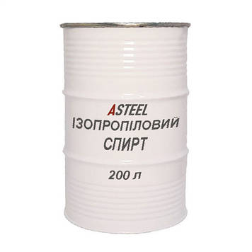Ізопропіловий спирт (ізопропанол) у бочці 200л = 160кг