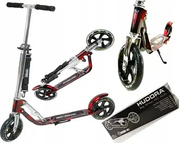 Самокат Hudora Scooter Big Wheel 205 Turkusowy 14751