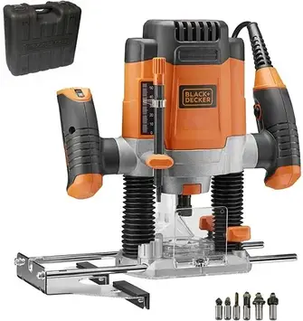 Фрезер Black&Decker Frezarka górnowrzecionowa (KW1200EKA-QS)