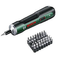 Електровикрутка акумуляторна Bosch PushDrive 3.6 В, 1.5 А·год, 5 Нм зі змінними насадками (06039C6001)