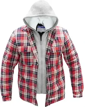 Робочий одяг Bluza Flanelowa Ocieplana Z Kapturem Rozm.L