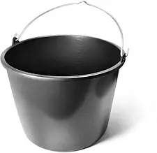 Відро пластикове будівельне 20л з металевою дужкою та мірною шкалою 1110