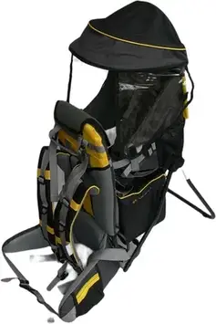 Рюкзак Guto Nosidło Classic Czarno Żółty