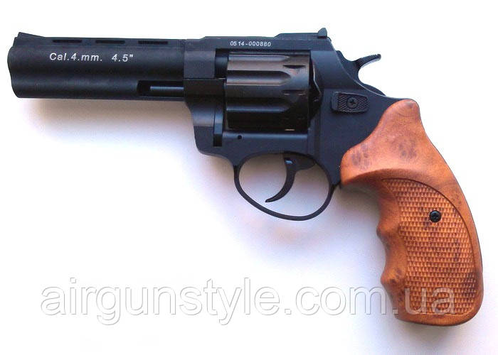 Револьвер під патрон Флобера Stalker 4.5" S (Wood)