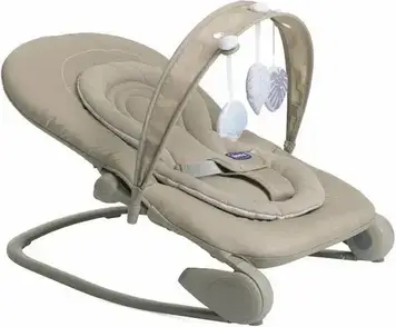 Гойдалка Chicco Hoopla New - leżaczek dla niemowląt do 18 kg - 079840-Beige-Re_Lux