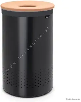 Контейнер для білизни Brabantia Kosz Na Bieliznę 60L Black Korek (120022)