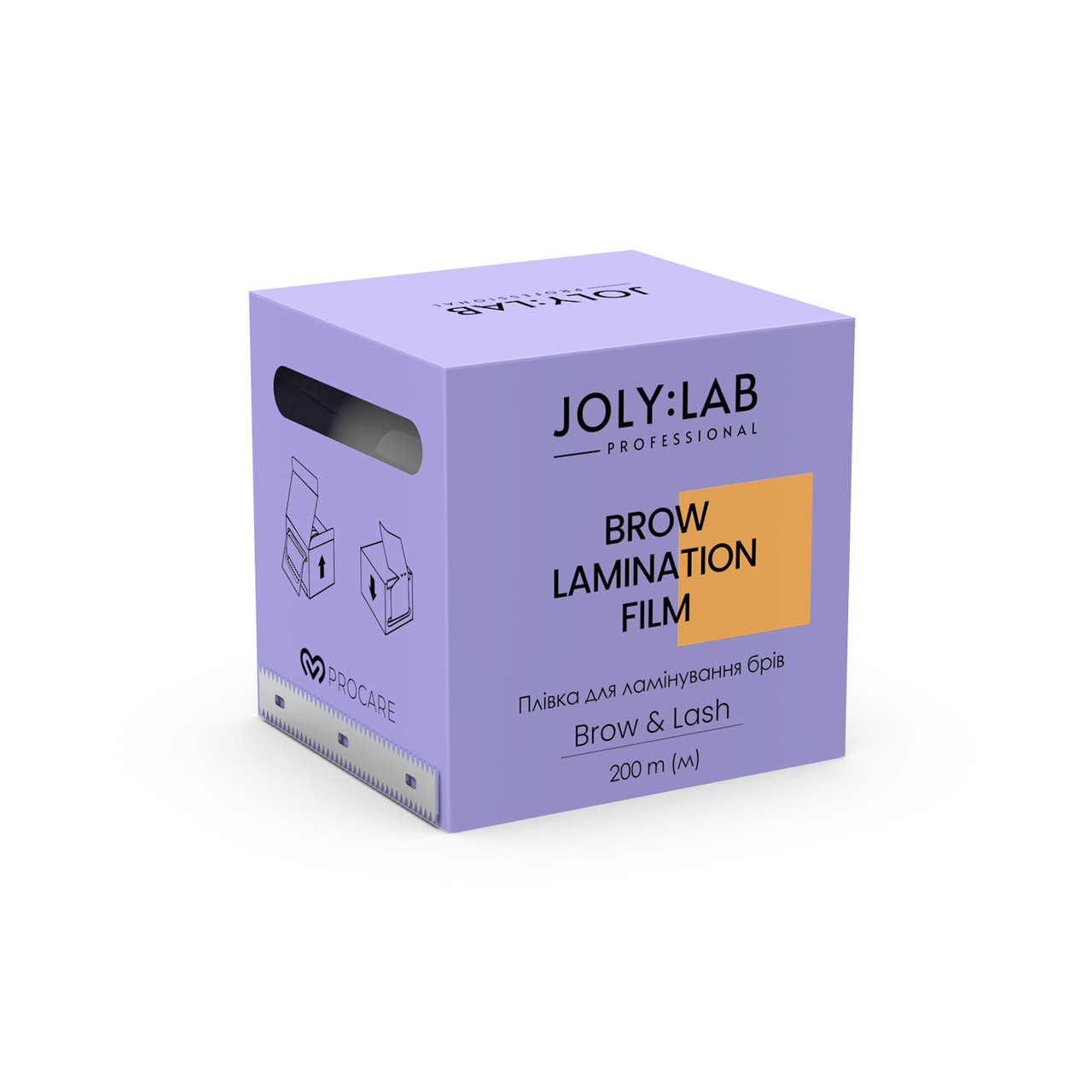 Плівка для ламінування брів Lamination Brow Film JolyLab 200 м
