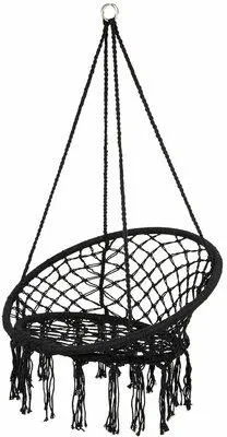 Крісло-гамак Hamak Royokamp 1031361 80x60cm Czarny, фото 1