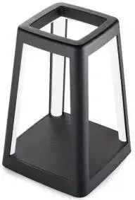 Зовнішнє освітлення Lexon Lantern Led Z Ładowarką Indukcyjną Czarny Lh94N