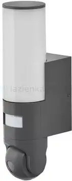 Настінний садовий світильник Ledvance Smart+Wifi Outdoor Wall Camera Control Kinkiet Zewnętrzny Szary 4058075564602
