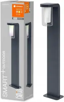Торшер Ledvance Smart+ Wifi Cascade Lampa Stojąca Przezroczysty Szary 4058075564282