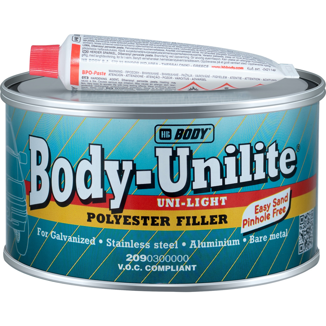 Шпаклівка легка універсальна HB BODY Body-Unilite, 500 мл, фото 1