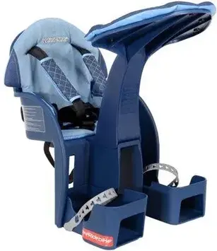 Велосидіння Weeride Safe Deluxe Denim Niebieski