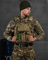 Плитоноска пиксель ASDAG быстрого сброса 4 точки, Армейская плитоноска асдаг Pixel ВСУ, Боевая плитоноска зсу