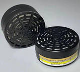 Фільтр запасний змінний марки ДОТ 75 А1В1Е1Р2 ФП до респіратора РУ-60М, фото 5