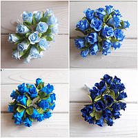 Троянди з тканини на ніжках