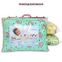 Комплект дитяча ковдра 105x135 + подушка 50x50 №2129, фото 4