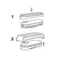 Шкіряний ремінець для фітнес браслета Xiaomi Mi Band 7 Type B коричневий, тримач - золотистий,, фото 8