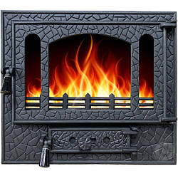 Дверцята для каміна Iron Fire Panorama 580х500 мм