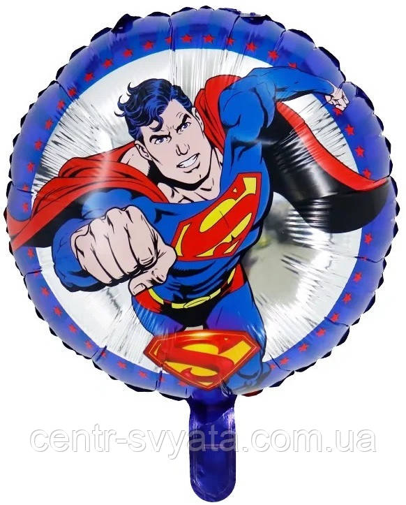 Фольгована кулька КНР 18"(45 см) Супермен