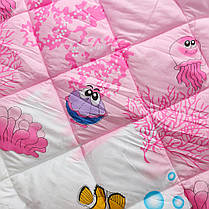 Комплект дитяча ковдра 105x135 + подушка 50x50 №2129, фото 3